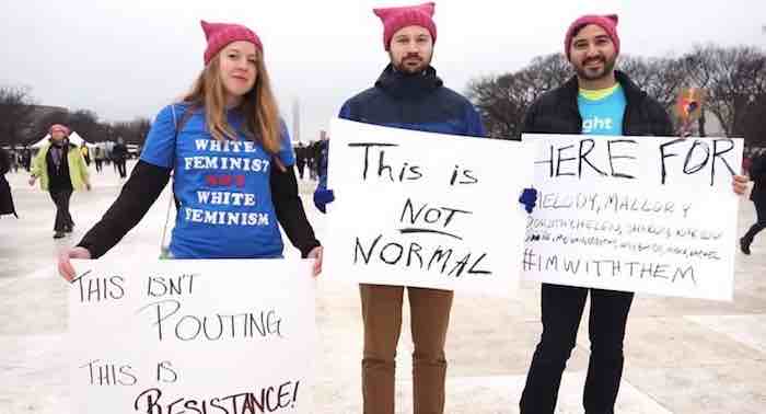 Women's March ditches pink 'p***yhats' - because they're exclusionary, racist against brown genitals