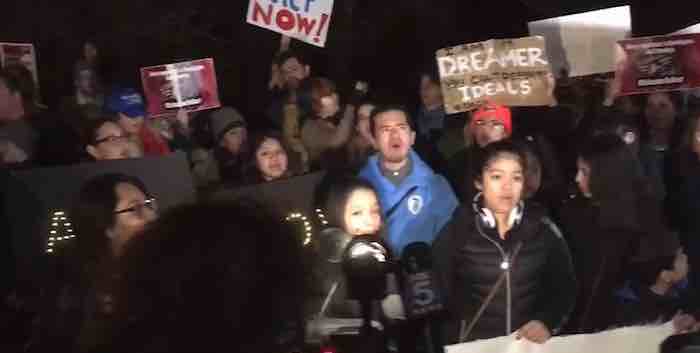 'Dreamers' mob Chuck Schumer's home, chanting 'If Chuck won't let us dream, we won't let him sleep'