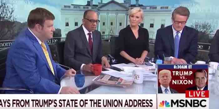 After SOTU, Frank Luntz says he 'owes Trump an apology' - Morning Joe crew lose its mind, attacks