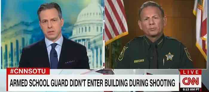 Jake Tapper eviscerates Broward County sheriff - who defends himself, saying 'if ifs and buts were candy and nuts'