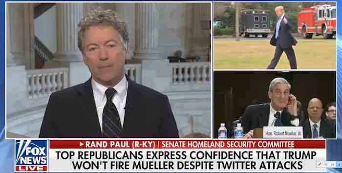 Rand Paul: 'There is an uncontrollable deep state in the intel community' . . . rips John Brennan and 'far afield' Mueller probe