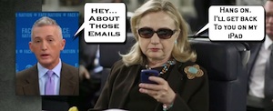 Hillary Clinton's own emails destroy her 'one device for convenience' argument