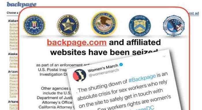 ‘Women’s March’ outraged that feds shut down website that facilitated trafficking of women, children