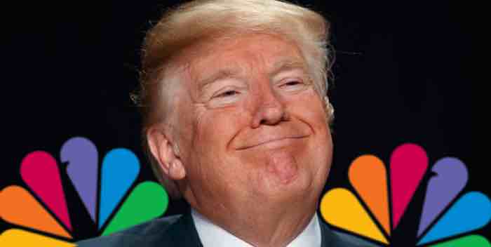 NBC sorry to report their new poll--Trump approval up, Dem generic lead down