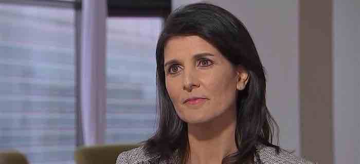 No, UN Amb. Nikki Haley did not say the U.S will be skipping the Olympics