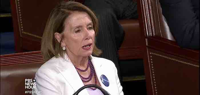 Pelosi makes her last comments before tax vote - has Chernobyl-level meltdown