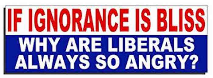Liberals: The Axis of Ignorance