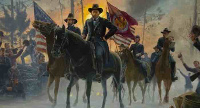 Battlefield Commanders, Sherman, Grant, Civil War Battle of Shiloh