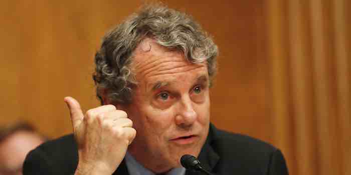 Ohio Senator Sherrod Brown may not be as radical as the party’s movers and shakers