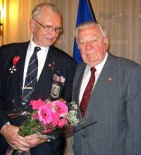 Michael Madejski (left) and Dr. Jerzy Waleszkowski