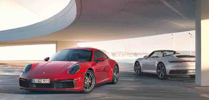 The all-new Porsche 911 Carrera 4 Coupé and 911 Carrera 4 Cabriolet 