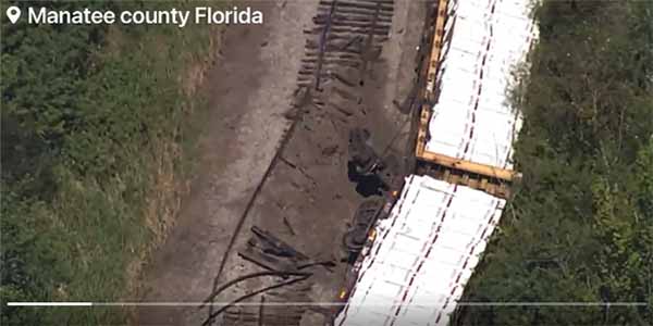 Train carrying thousands of gallons of propane tank derails - Vimarsana News
