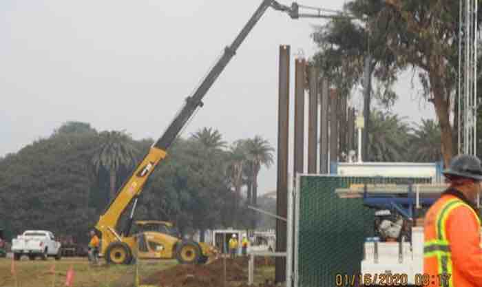Why is a Massive Wall Being built at the Los Angeles VA and Not at Our Southern Border?