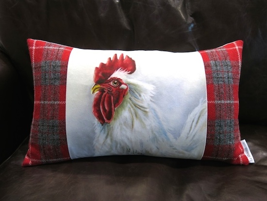 Cushions are way forward for British artist