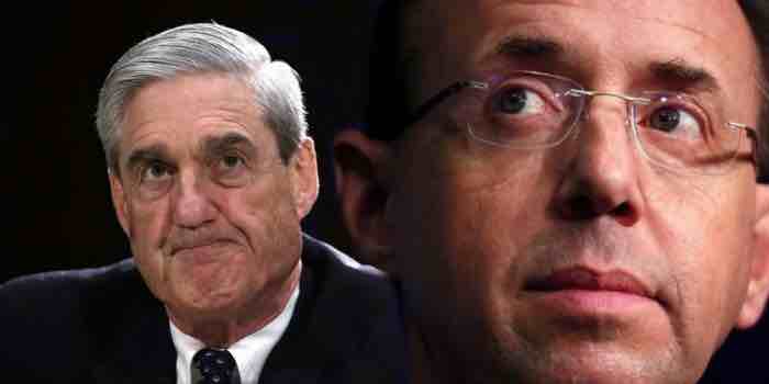 Are Mueller, Rosenstein et al now Trying to Cover up their own Crimes?