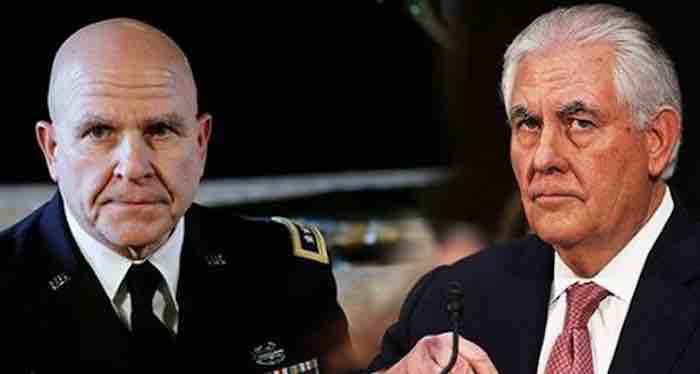 Tillerson out, McMaster next?
