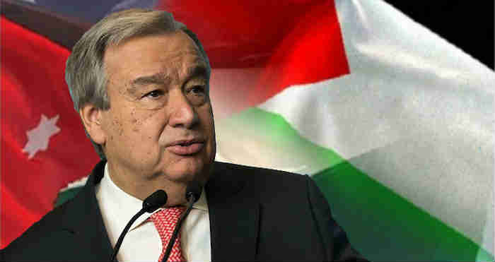 UN Secretary-General Guterres ignores Jordan-Palestine nexus