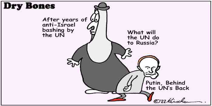 UN should use Israel-bashing model to oust Russia from Ukraine