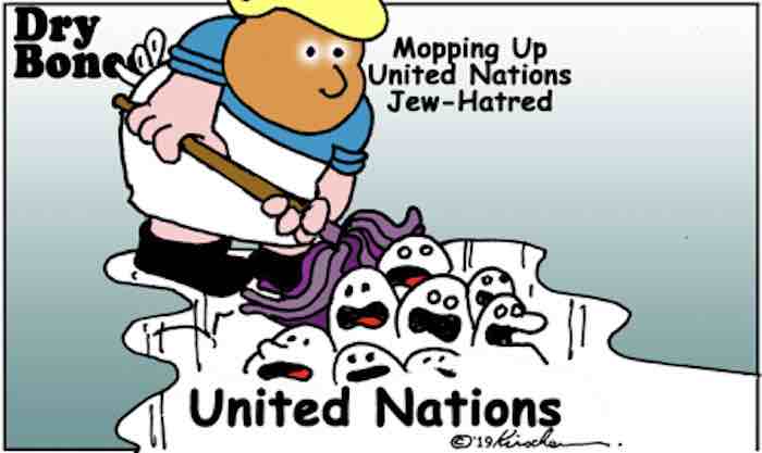 Trump exposes United Nations as world's epicentre for Jew-hatred