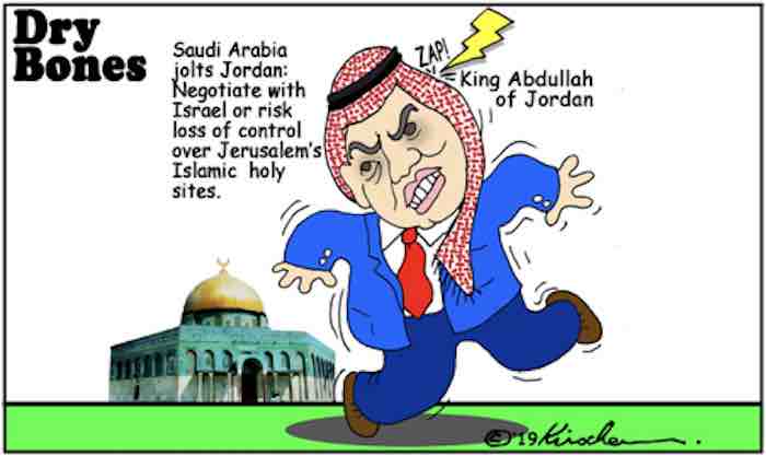 Saudi Arabia jolts Jordan to negotiate with Israel on Trump plan