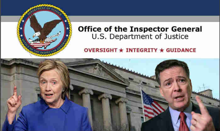 Horowitz could spell curtains for Clinton and Comey in 2020