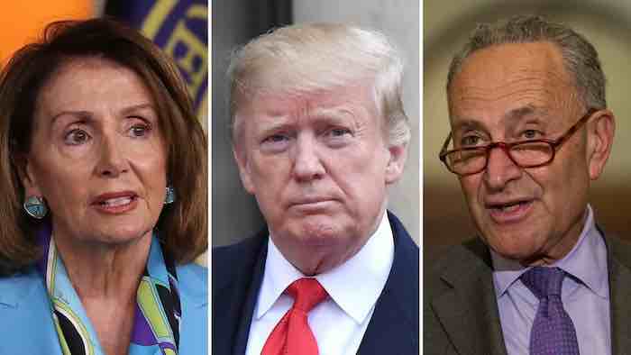 Pelosi and Schumer can’t stand the heat in Trump’s kitchen