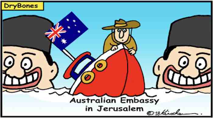 Australia's Jerusalem Embassy move sinks in sea of Islamic threats
