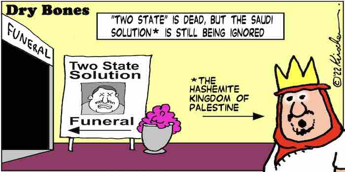 RIP UN two-State solution, Hello Hashemite Kingdom of Palestine
