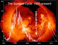 Sunspot Cycle 10995 to Present