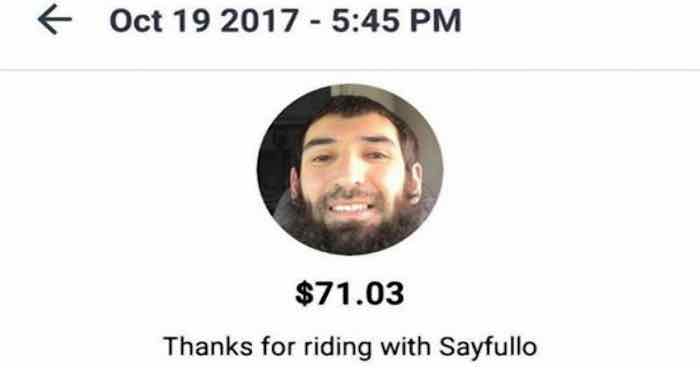Thanks for riding with Sayfullo
