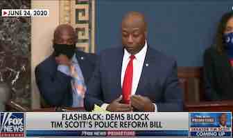 Tim Scott: Democrats Used the Filibuster They Say Is Racist Against My Police Bill Last Year