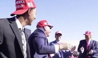 Watch: President Trump Invites YouTube Stars on Stage After Arizona Rally 