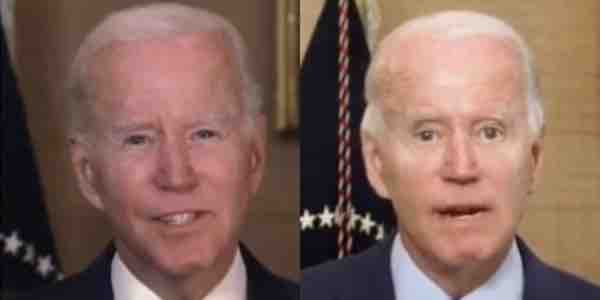 Videos from the same day seem to show Biden looking very different, and people have questions