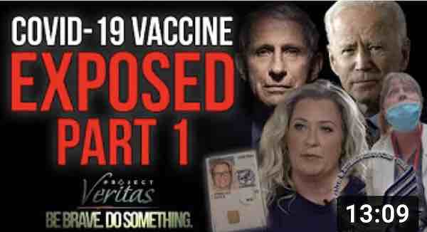 Federal Govt HHS Whistleblower Goes Public With Secret Recordings 'Vaccine is Full of Sh*t'