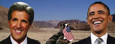 John Kerry, Barack Obama:  Boots on the ground in Syria