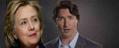 Hillary Clinton shows just how incompetent Justin Trudeau is