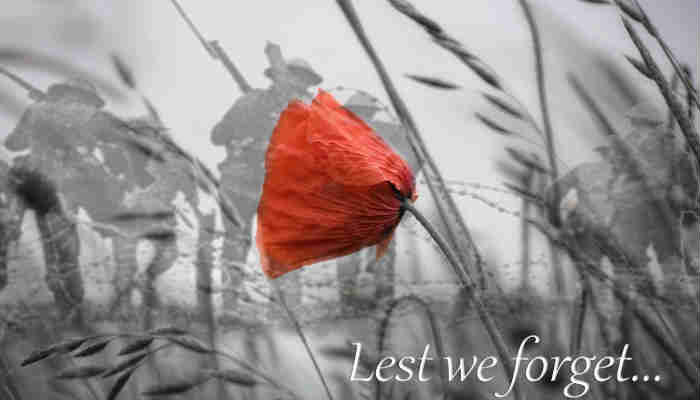‘Lest We Forget’ On the Way to be Forgotten