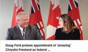 Ontario Premier Doug Ford will be a One-Term Wonder