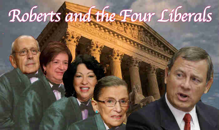 Roberts and the Four Liberals